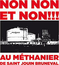 Non au terminal méthanier à Saint-Jouin Bruneval