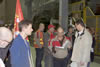 Eva Joly visite l'usine M-Real d'Alizay pour défendre l'emploi