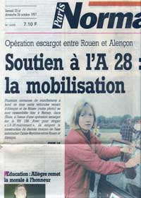 soutien à l'A28 en 1997